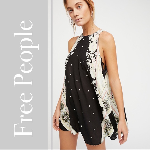Free People Dresses & Skirts - Free People Darjeeling Printed Slip Dress